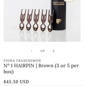 Fiona Franchimon 5 pins (used once)